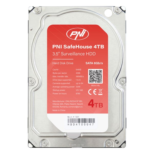 4 TB kiintolevy